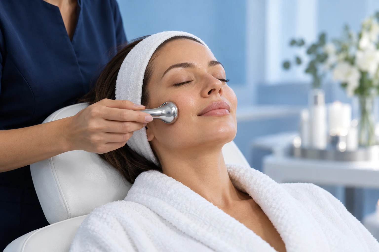 Illustration de l’expérience Cryo beauty
